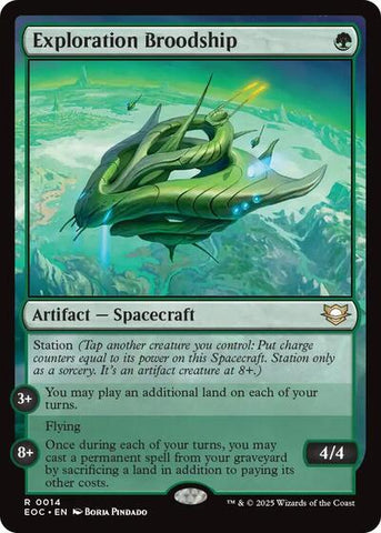 Exploration Broodship (Commander: Edge of Eternities) Near Mint
