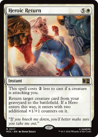 Hercules, Olympian Hero (Commander: Marvel Super Heroes) Near Mint