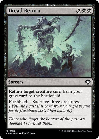 Dread Return (Commander Masters) Near Mint