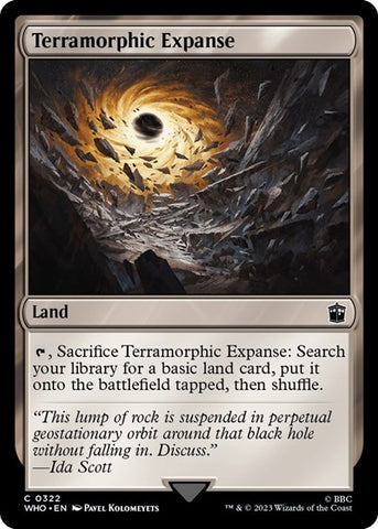 Terramorphic Expanse (Universes Beyond: Doctor Who) Near Mint Foil