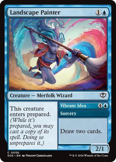 Landscape Painter (Secrets of Strixhaven) Near Mint Foil