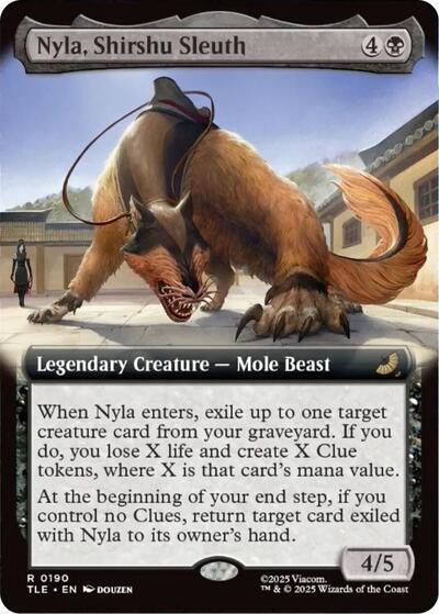 Nyla, Shirshu Sleuth (Extended Art) (Avatar: The Last Airbender: Eternal-Legal) Near Mint Foil
