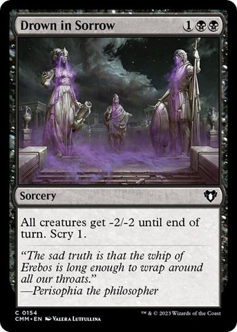 Drown in Sorrow (Commander Masters) Near Mint