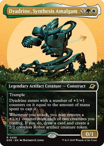 Dyadrine, Synthesis Amalgam (Borderless) (Edge of Eternities) Near Mint