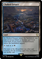 Choked Estuary (Commander: The Lord of the Rings: Tales of Middle-earth) Near Mint