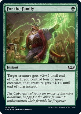 For the Family (Streets of New Capenna) Near Mint Foil