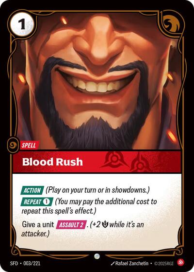 Blood Rush (Spiritforged) Near Mint