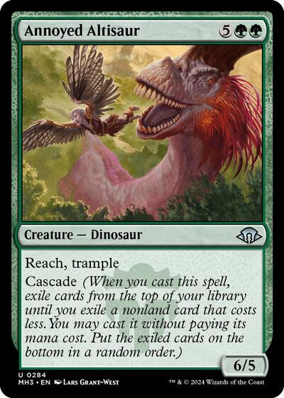 Annoyed Altisaur (Modern Horizons 3) Near Mint
