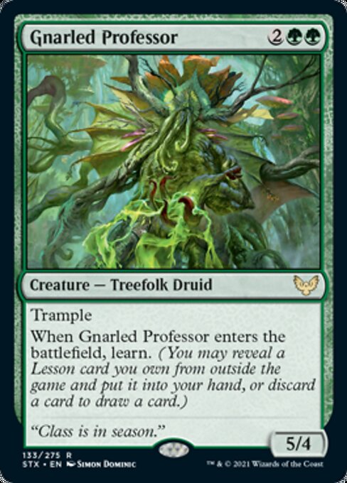 Gnarled Professor (Strixhaven) Near Mint Foil