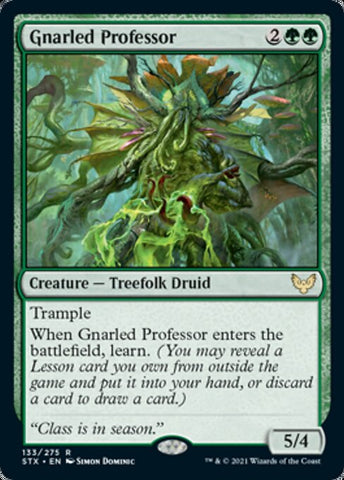 Gnarled Professor (Strixhaven) Near Mint Foil