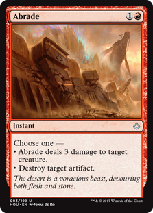 Abrade (Hour of Devastation) Near Mint