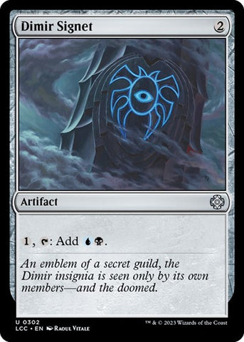 Dimir Signet (Commander: The Lost Caverns of Ixalan) Near Mint