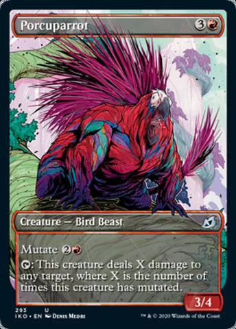 Porcuparrot (Showcase) (Ikoria: Lair of Behemoths) Near Mint