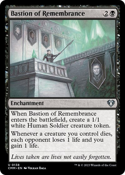 Bastion of Remembrance (Commander Masters) Near Mint Foil