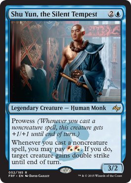 Shu Yun, the Silent Tempest (Fate Reforged) Near Mint