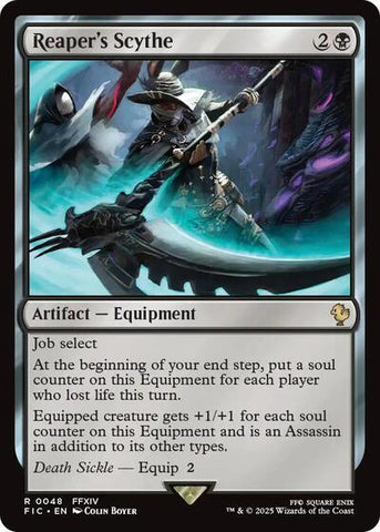 Reaper's Scythe (Commander: FINAL FANTASY) Near Mint