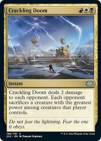 Crackling Doom (Double Masters 2022) Near Mint Foil