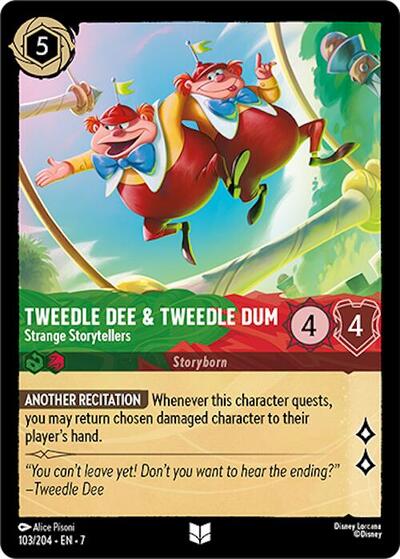Tweedledee & Tweedledum - Strange Storytellers (Archazia's Island) Near Mint