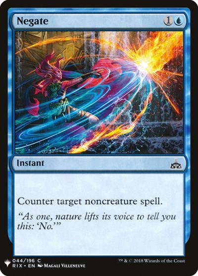 Negate (RIX) (Mystery Booster) Near Mint