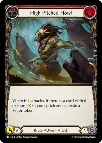 High Pitched Howl (Red) (Super Slam) Near Mint