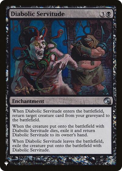 Diabolic Servitude (The List) Near Mint