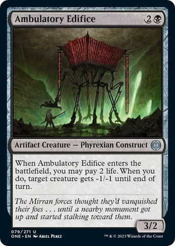 Ambulatory Edifice (Phyrexia: All Will Be One) Near Mint Foil