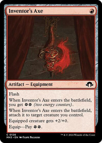 Inventor's Axe (Modern Horizons 3) Near Mint Foil