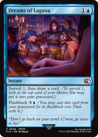 Dreams of Laguna (Universes Beyond: FINAL FANTASY) Near Mint Foil