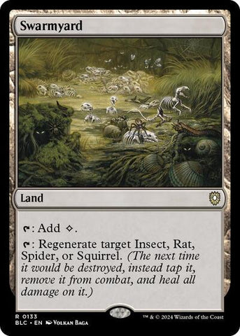 Swarmyard (Commander: Bloomburrow) Near Mint