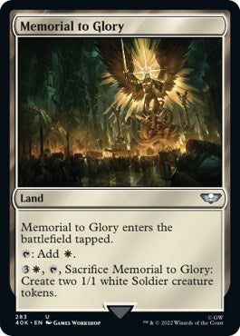 Memorial to Glory (Universes Beyond: Warhammer 40K) Near Mint