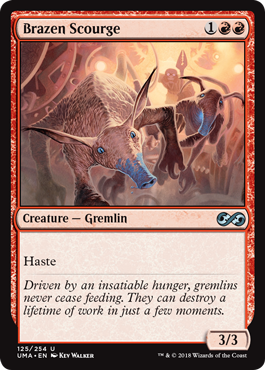 Brazen Scourge (Ultimate Masters) Near Mint Foil