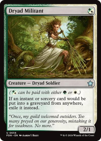 Dryad Militant (Foundations) Near Mint