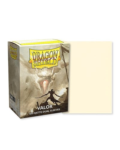 Dragon Shield Dual Matte Standard Sleeves Valor (100-Pack) (Dragon Shield) New