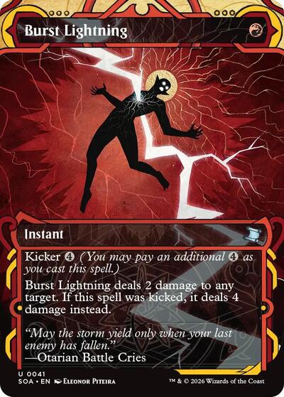 Burst Lightning (Secrets of Strixhaven: Mystical Archive) Near Mint Foil