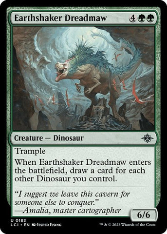 Earthshaker Dreadmaw (The Lost Caverns of Ixalan) Near Mint