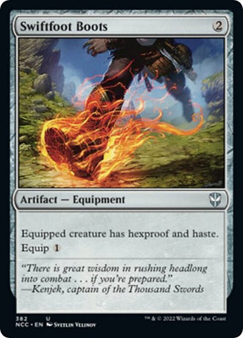 Swiftfoot Boots (Commander: Streets of New Capenna) Near Mint