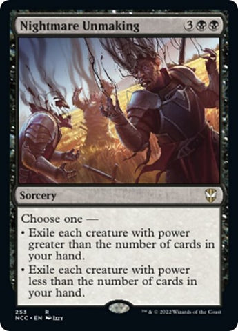 Nightmare Unmaking (Commander: Streets of New Capenna) Near Mint
