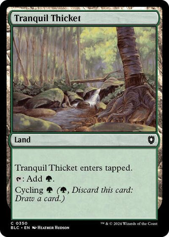 Tranquil Thicket (Commander: Bloomburrow) Near Mint