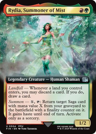 Rydia, Summoner of Mist (Extended Art) (Universes Beyond: FINAL FANTASY) Near Mint