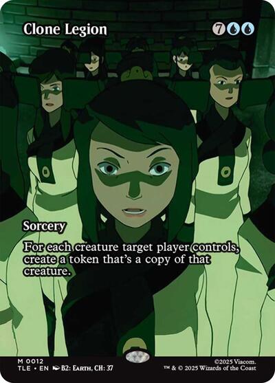 Clone Legion (Borderless) (Avatar: The Last Airbender: Eternal-Legal) Near Mint Foil
