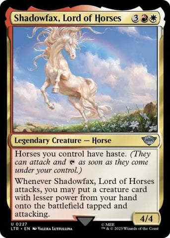 Shadowfax, Lord of Horses (Universes Beyond: The Lord of the Rings: Tales of Middle-earth) Near Mint