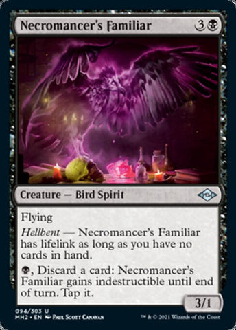 Necromancer's Familiar (Modern Horizons 2) Near Mint Foil