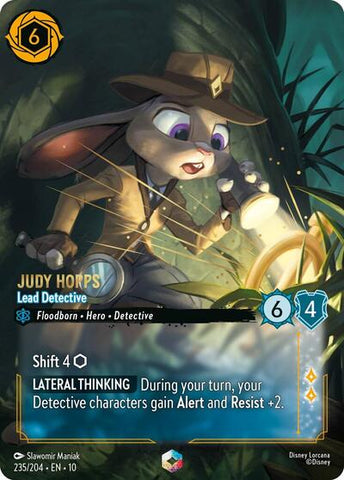 Judy Hopps - Lead Detective (Enchanted) (Whispers in the Well) Near Mint Holofoil