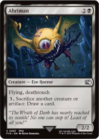 Ahriman (Universes Beyond: FINAL FANTASY) Near Mint Foil