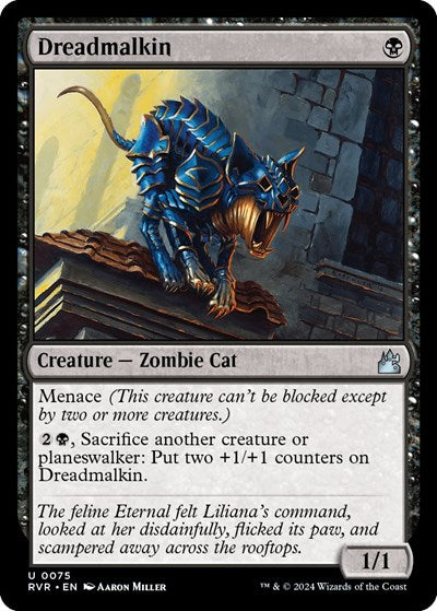 Dreadmalkin (Ravnica Remastered) Near Mint Foil