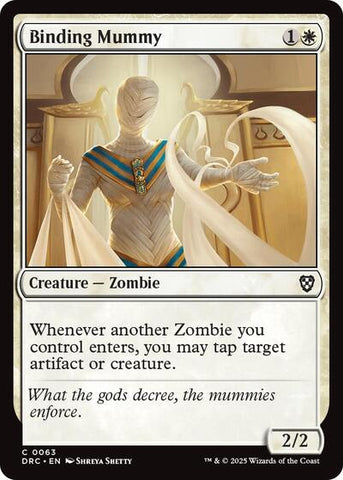 Binding Mummy (Commander: Aetherdrift) Near Mint