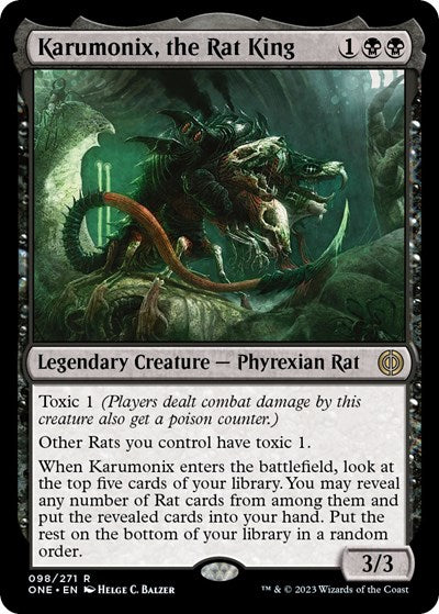 Karumonix, the Rat King (Phyrexia: All Will Be One) Near Mint