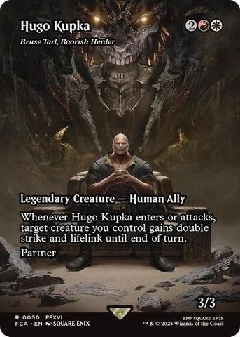 Hugo Kupka - Bruse Tarl, Boorish Herder (Showcase) (Universes Beyond: FINAL FANTASY: Through the Ages) Near Mint