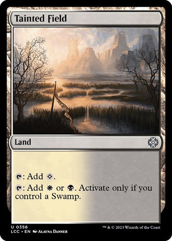 Tainted Field (Commander: The Lost Caverns of Ixalan) Near Mint