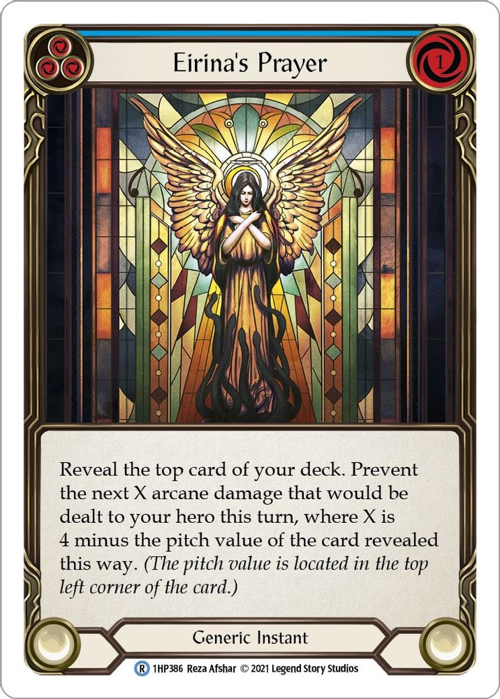 Eirina's Prayer (Blue)
